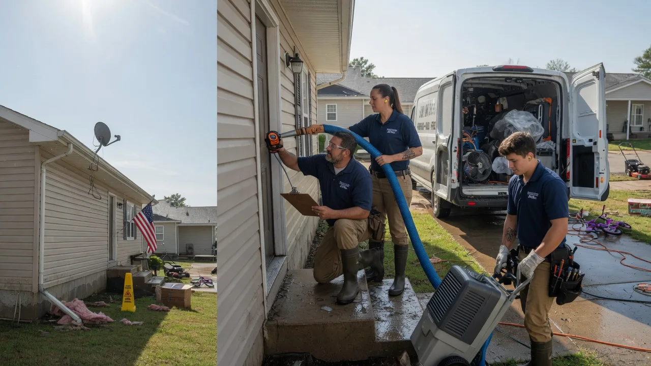 Ceiling Water Damage Restoration in Strunk, KY near me